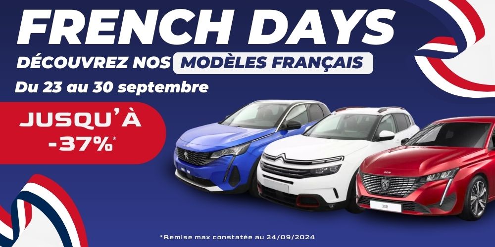 French Days: faites de bonnes affaires avec AutoJM ! 